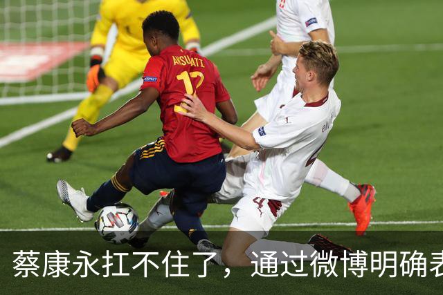 蔡康永扛不住了，通过微博明确表态：“我没有支持过台独”，并解释了相关争议